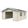 10 Palmako garage Roger 27.7 m2 kit NATURAL