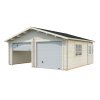 10 Palmako garage Roger 28.4 m2 with sectional door NATURAL