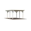 101 Palmako Carport Karl 11.7 m2 WTDIP