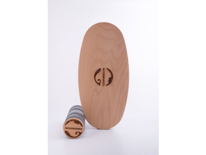 Balanční deska Woodboards Original - komplet  Prémiová balanční deska z Česka