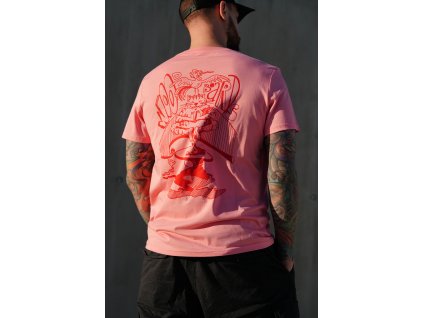 Triko Spirit Cat unisex pink