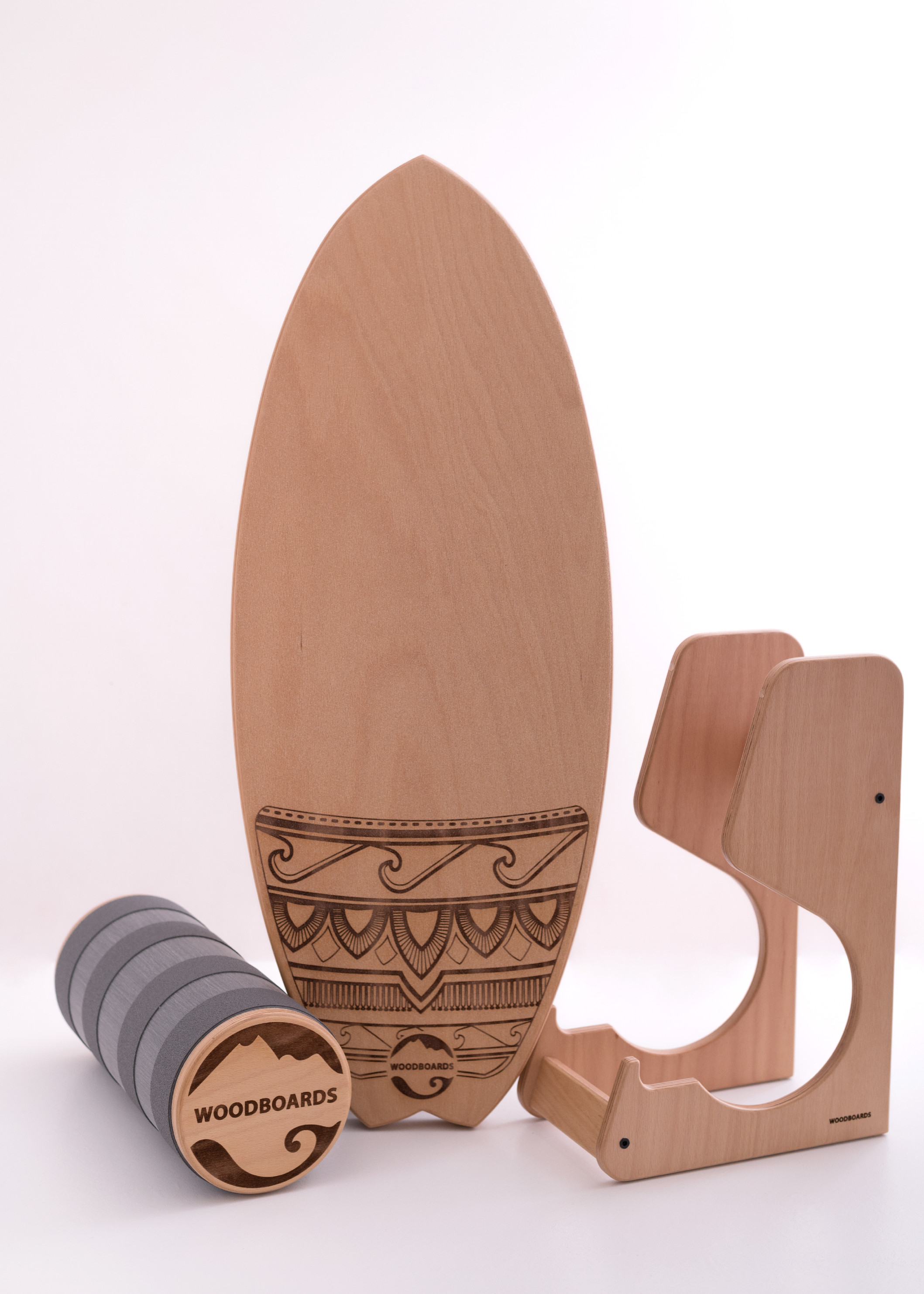Levně Woodboards Surf komplet + STOJAN fitness do vašeho obytného prostoru