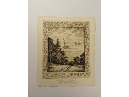 Ex Libris – Dr. Mumm (Fritz Bötel)