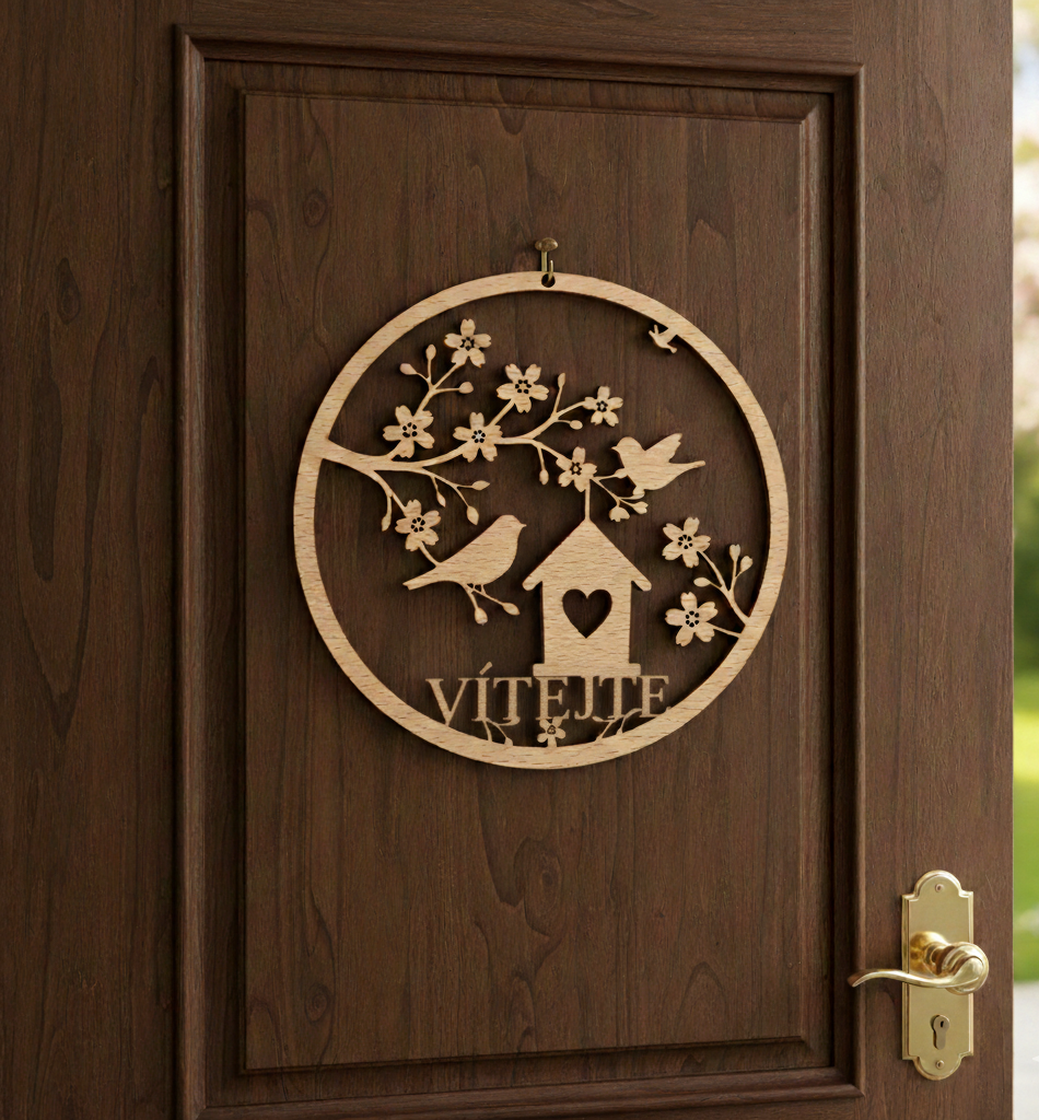 Dekorace na dveře