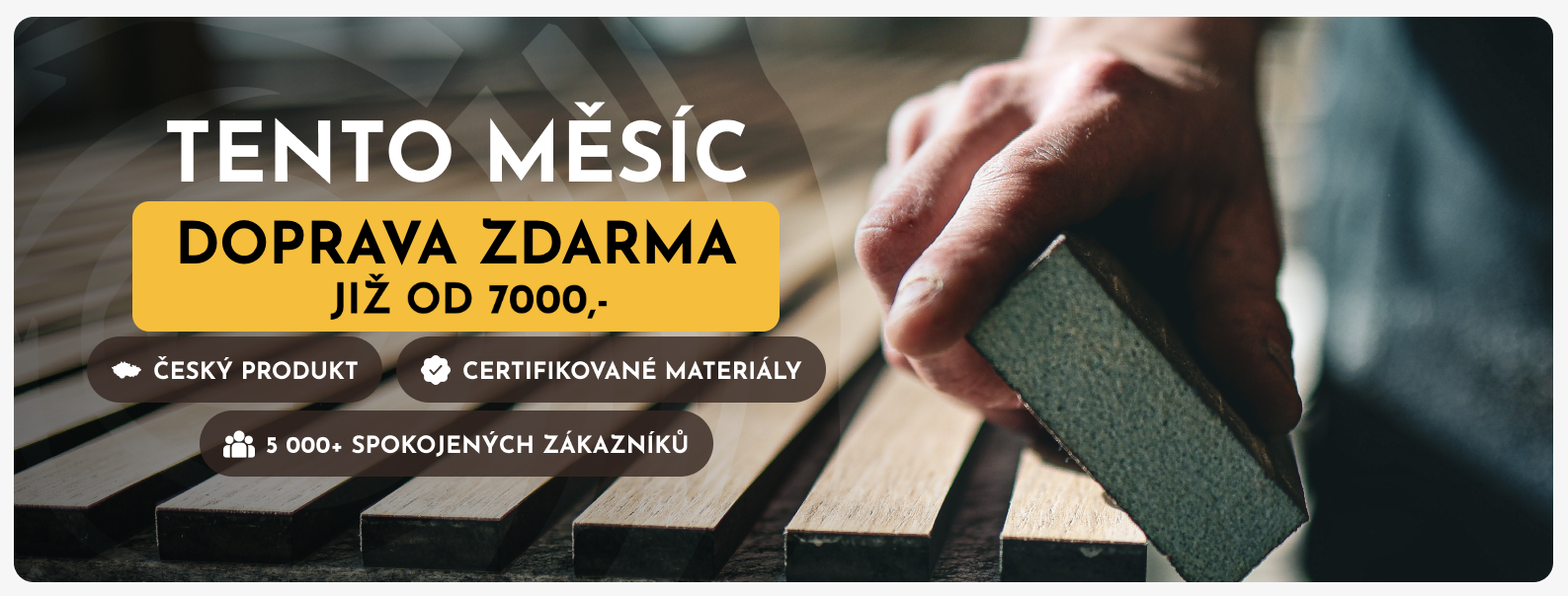 Doprava zdarma - desktop