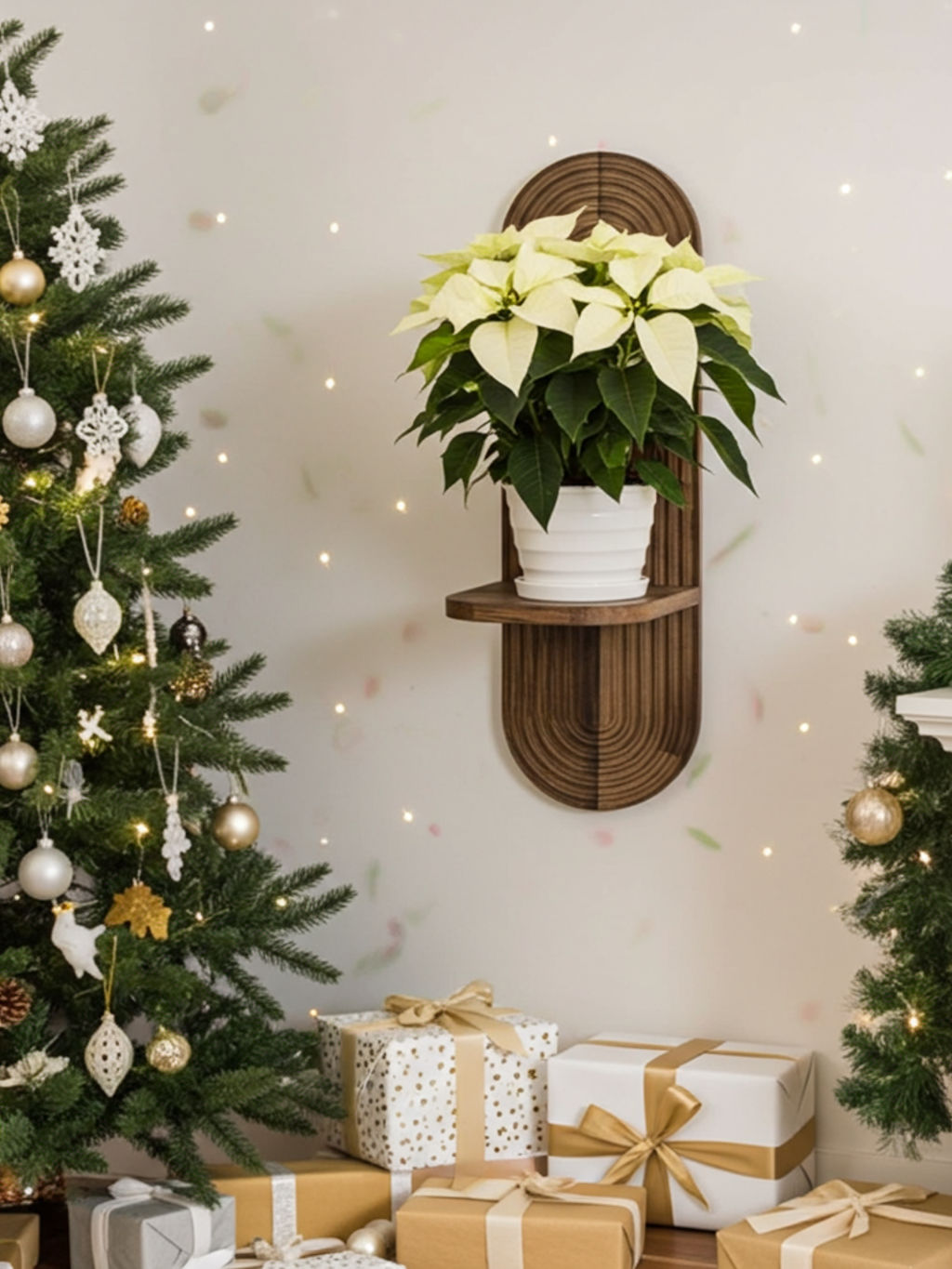 🌿 Vianočné tipy na darčeky pre milovníkov rastlín – originálne, drevené a s dušou