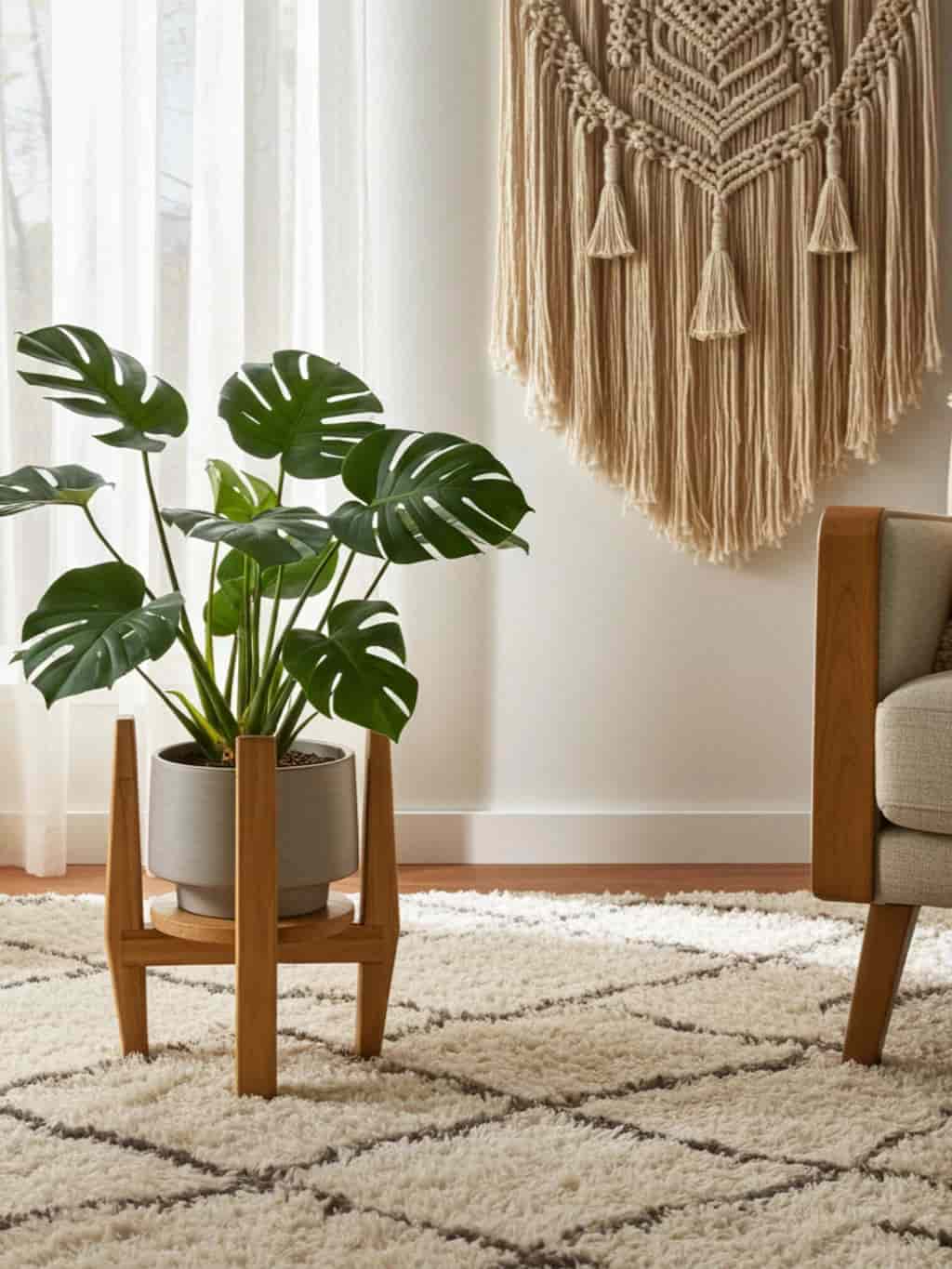Wood and plants – a timeless combination for your home