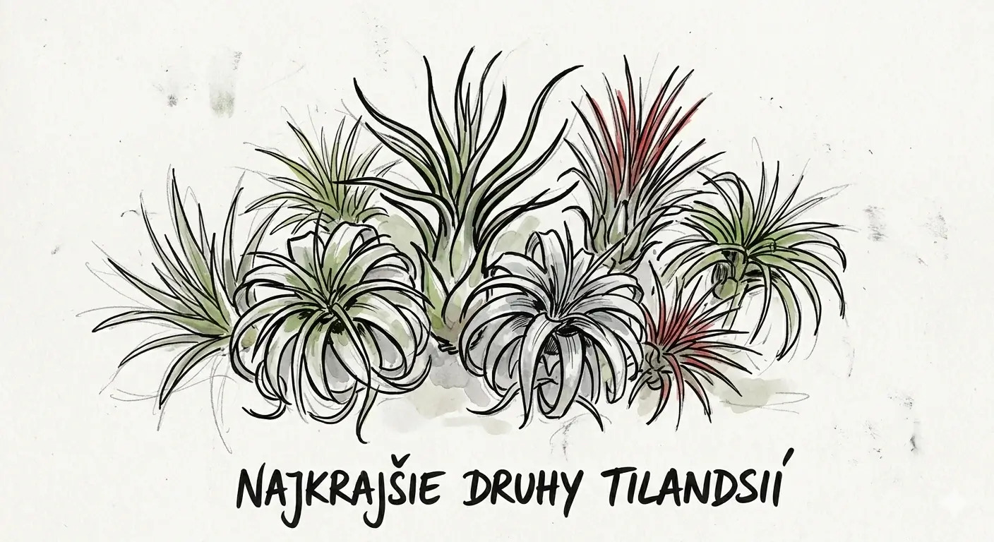 Najkrajšie druhy tilandsií a ich charakteristika