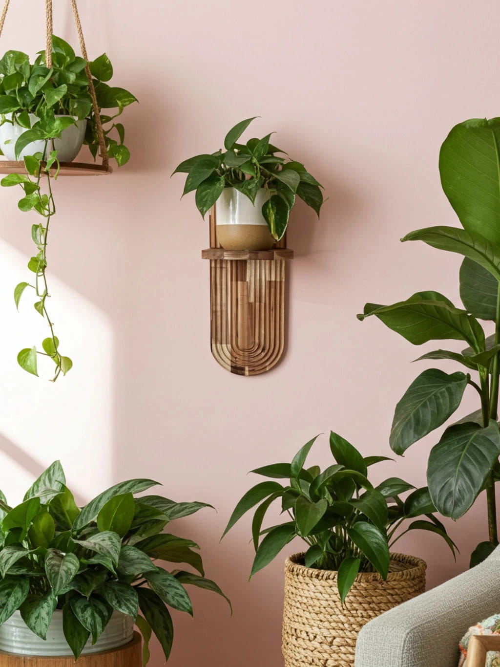 How to Display Houseplants Aesthetically in Your Home