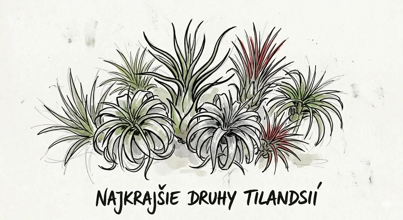 Najkrajšie druhy tilandsií a ich charakteristika