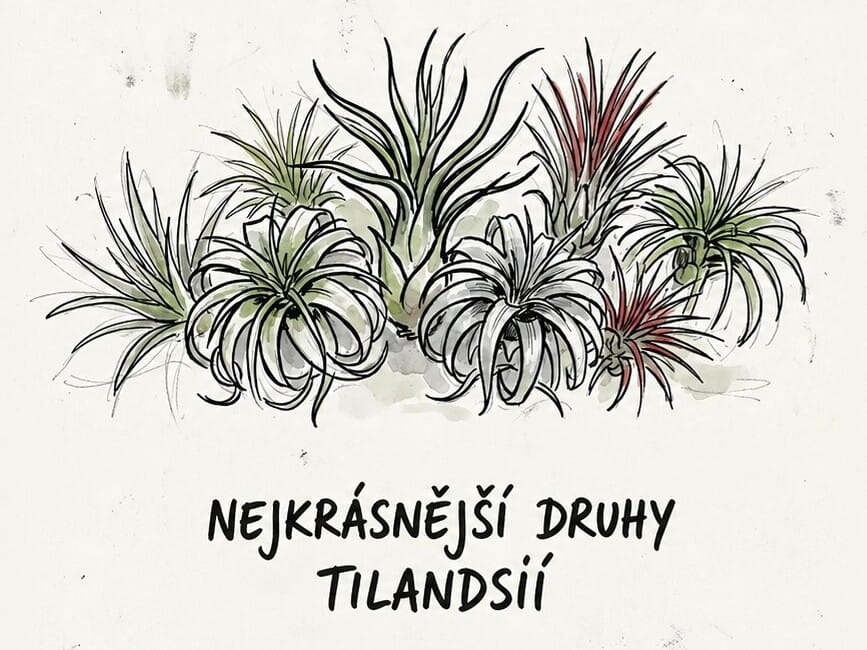Nejkrásnější druhy tilandsií a jejich charakteristika