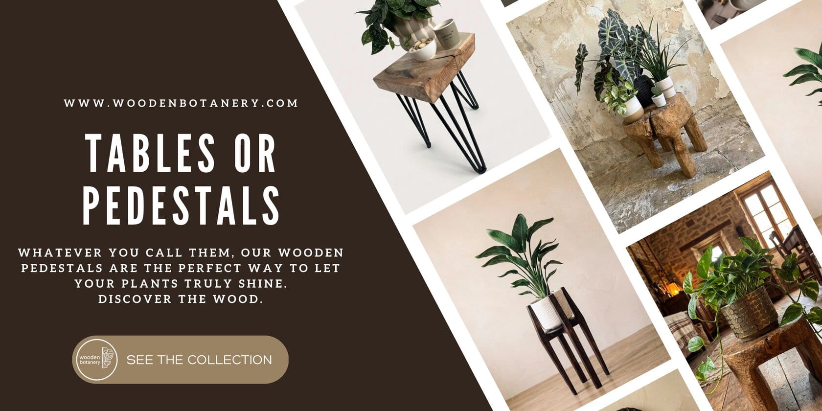 Tables, stools, pedestals, stands