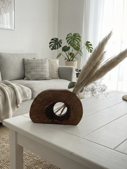 Váza WALNUT: Orechové drevo