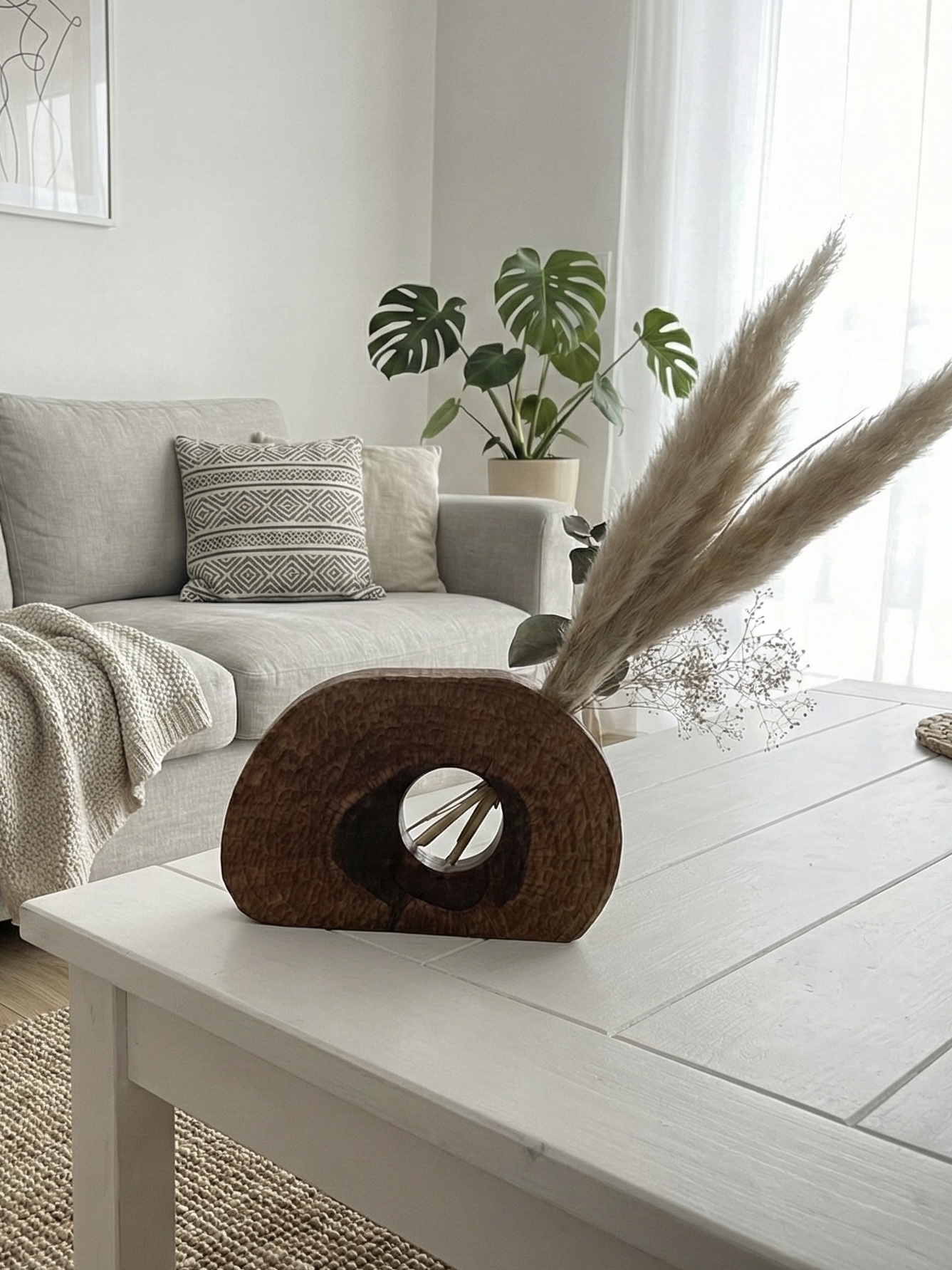 WoodenBotanery Váza WALNUT