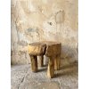 Boho Table VEGA: Poplar Trunk (Raw Wood)