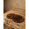 Set podložek MONSTERA LEAF: Dřevěné (4 ks)
