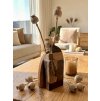 Vase NORDIC MINI: Combination of Oak & Walnut