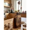 Vase NORDIC MINI: Combination of Oak & Walnut