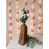 Vase POLIENKO: Walnut Log (Rustic Decor)