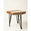 Design Side Table from Solid Ash LINEA