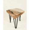 Design Side Table from Solid Ash LINEA