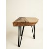 Design Side Table from Solid Ash LINEA