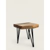 Design Side Table from Solid Ash LINEA