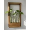 BotaneryLab™ ALCHEMY: Designový dřevěný nástěnný stojan