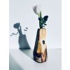 Vase AVEUM: Walnut Wood Vase