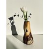 Vase AVEUM: Walnut Wood Vase