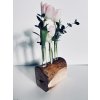 BotaneryLab™ LIGNUM: Design Walnut Arrangement Stand
