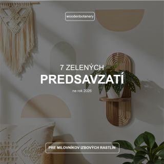 Nový rok so zelenými predsavzatiami? Za nás určite áno. 💚 Pestuj, množ, podpor, mysli a cíť DOMA, že je to miesto, kde aj...