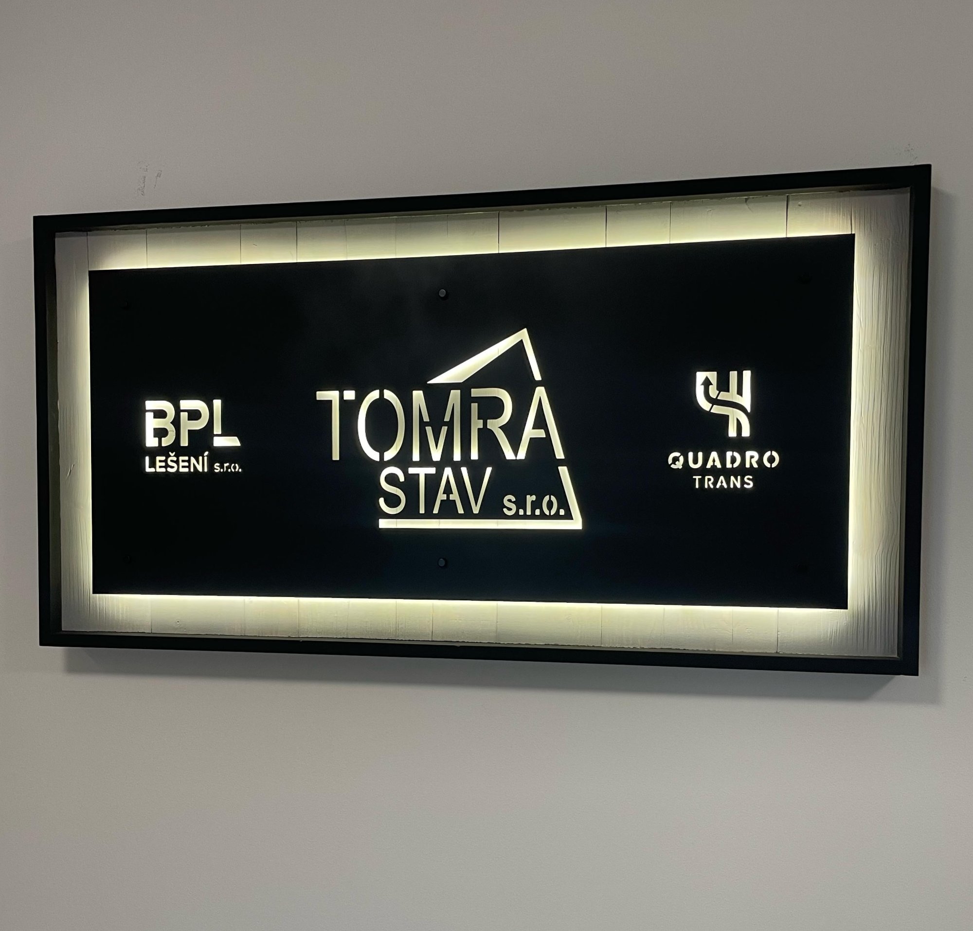 Výroba 3D loga pro Tomra Stav, s. r. o.