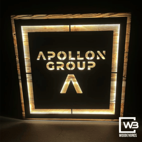3D logo na míru pro Apollon Group