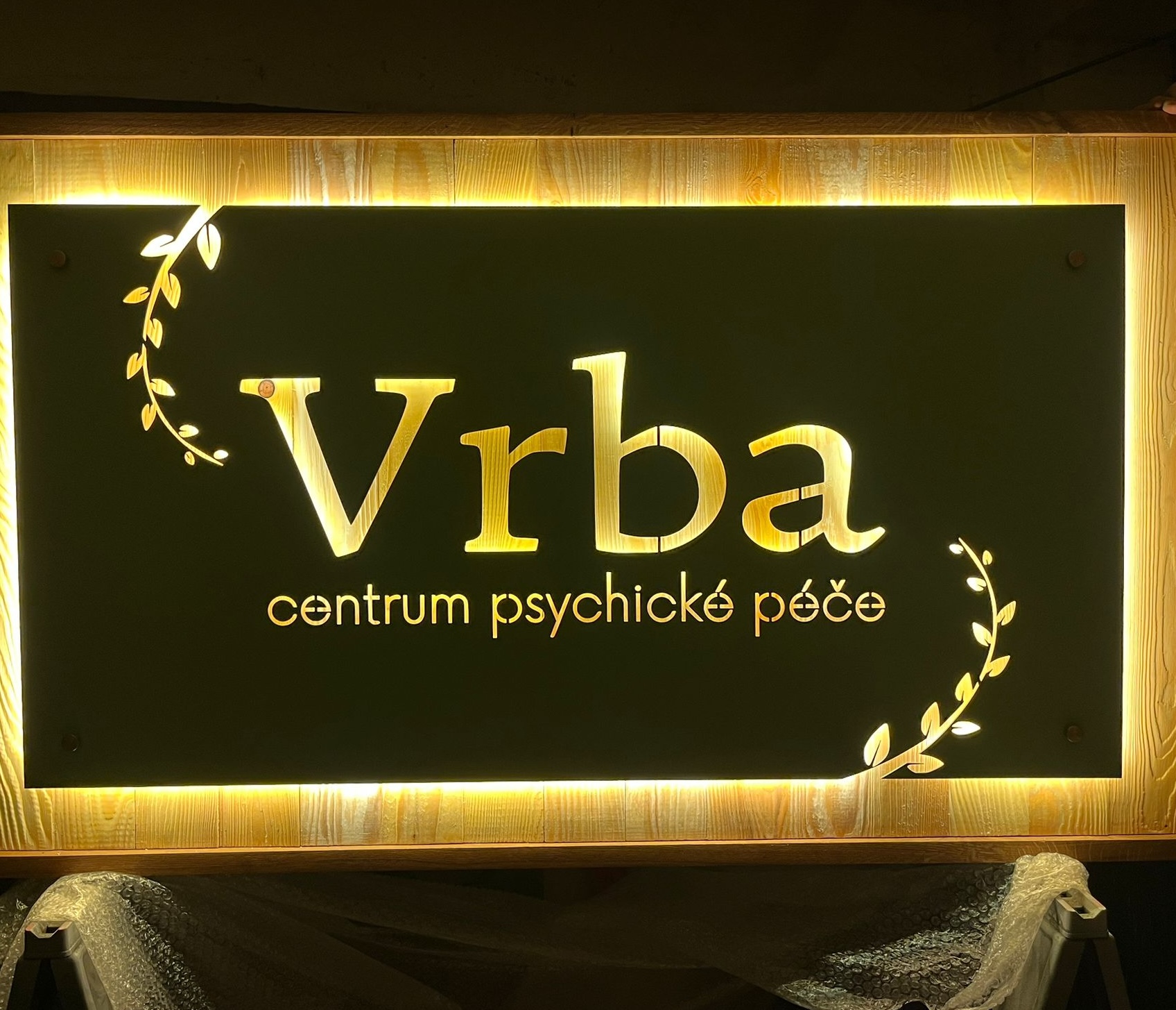 Výroba 3D loga pro centrum psychické péče Vrba