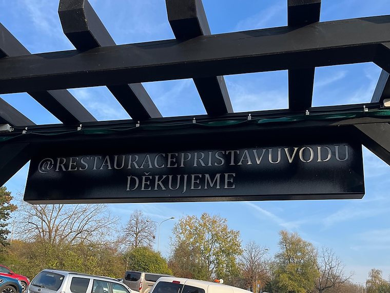 Branding restaurace Přístav u Vodů