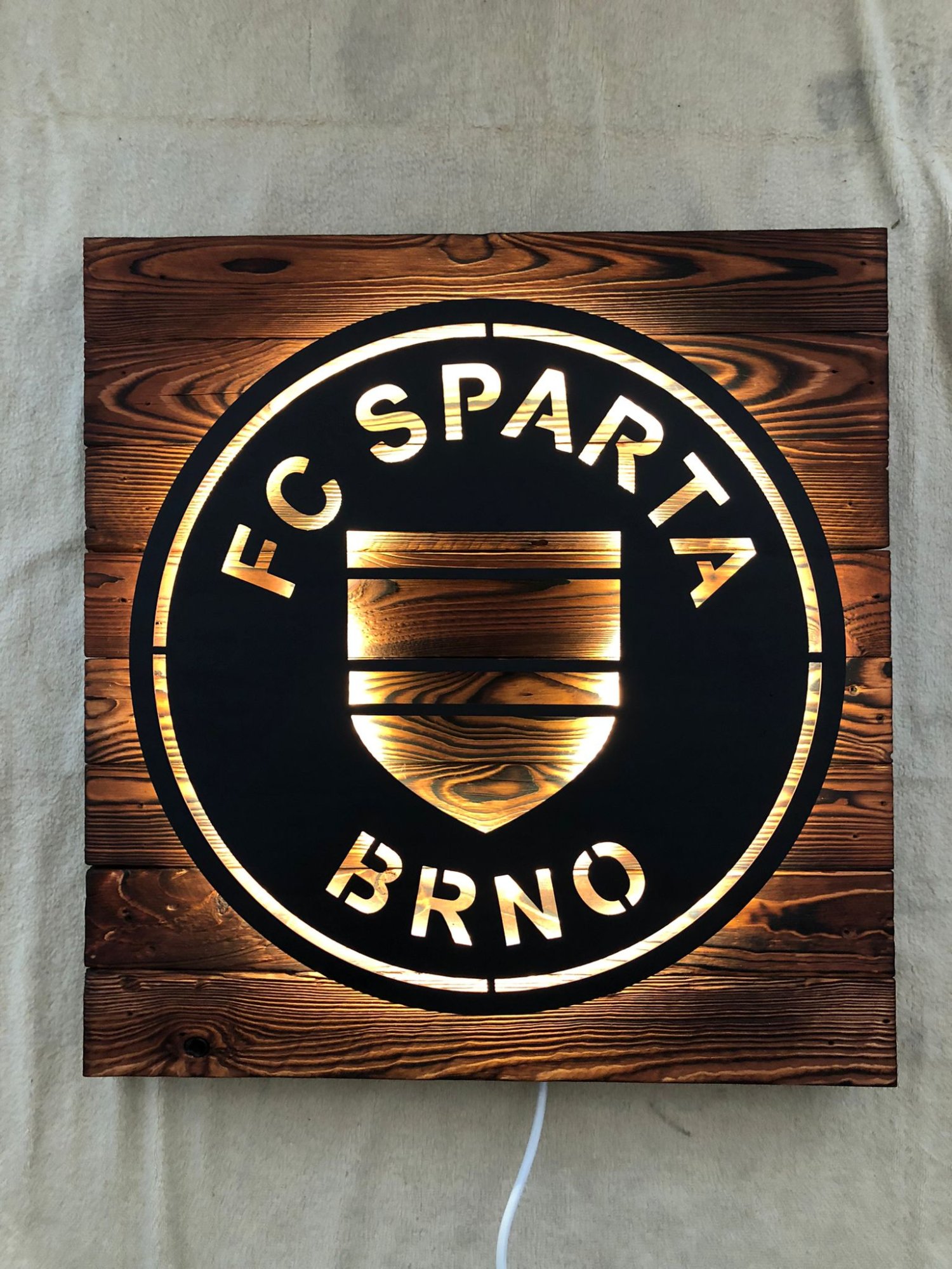 Výroba 3D loga pro FC Sparta Brno