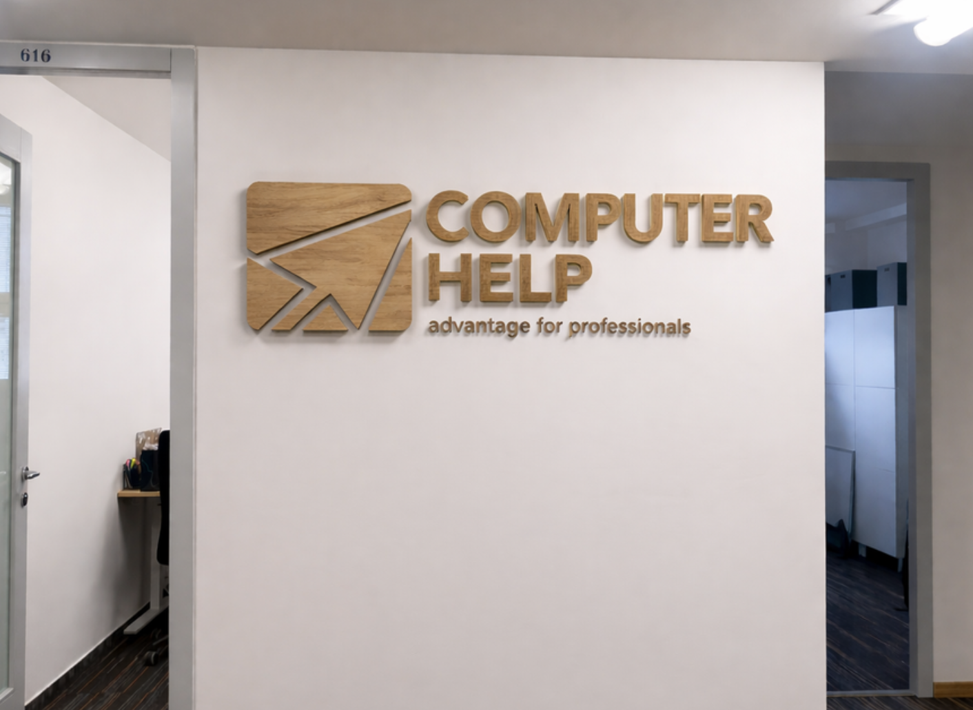 Výroba 3D loga pro Computer Help