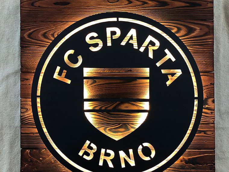 Výroba 3D loga pro FC Sparta Brno