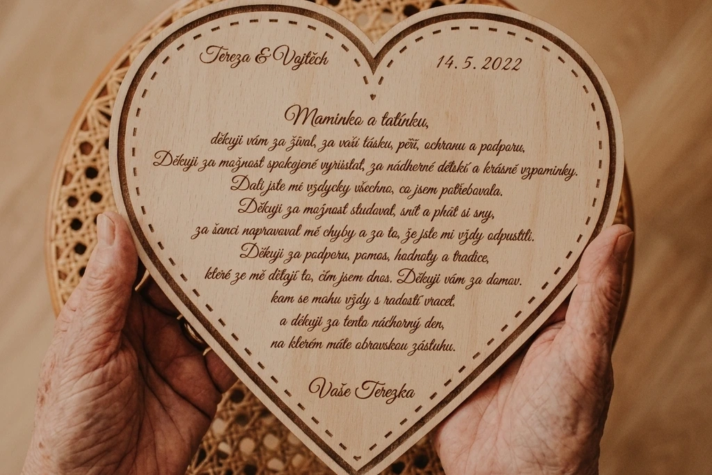 Ein Geschenk für die Eltern