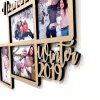 Fotorahmen mit eigenem Namen oder Text  Eigener Text und eingravierter Name
