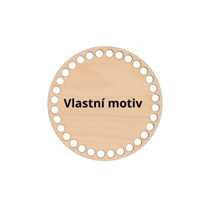 1173 dno na kosik s vlastnim motivem
