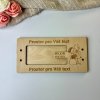 svatební kareta na peníze s vlastním textem