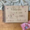 Dřevěné fotoalbum pro miminko |  WoodenFuture