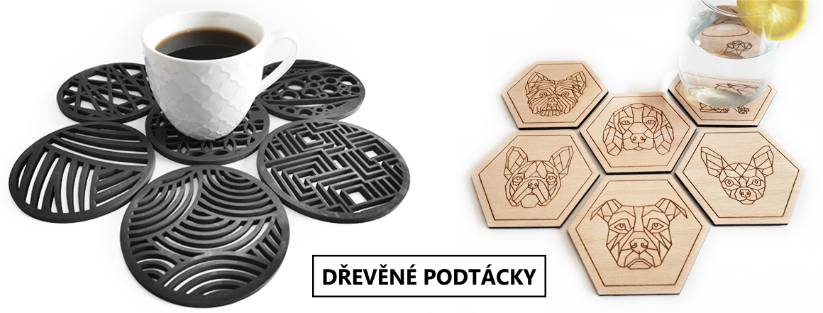 Dřevěné podtácky