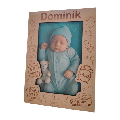 02 fotoramecek vertikal miminko data