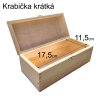 krabička malá rozměry vnitřní