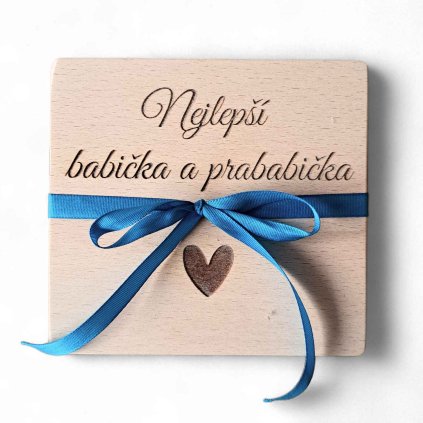drevene leporelo nejlepsi babicka
