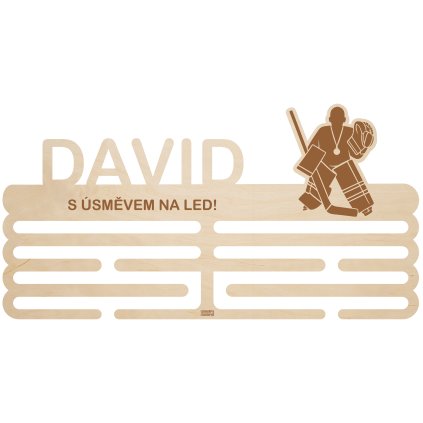 vesak na medaile brankar hokej