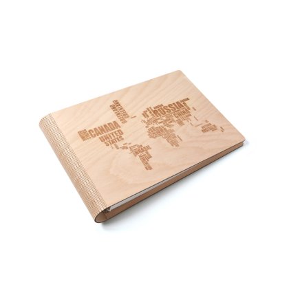  dřevěné album Z cest